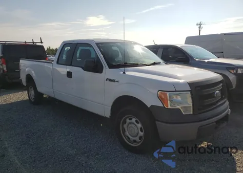2014 Ford F150 Super Cab из США, поврежденный, VIN 1FTFX1CF1EKG53329